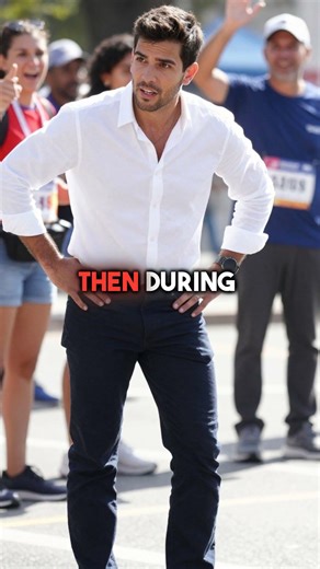 This Olympic Runner Wore Street Clothes and Stopped for Snacks