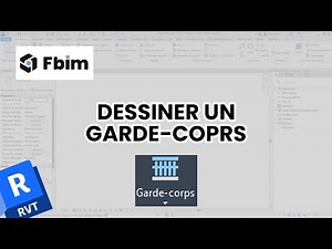 Comment dessiner et appliquer un garde-corps REVIT | Formation | Tutoriel