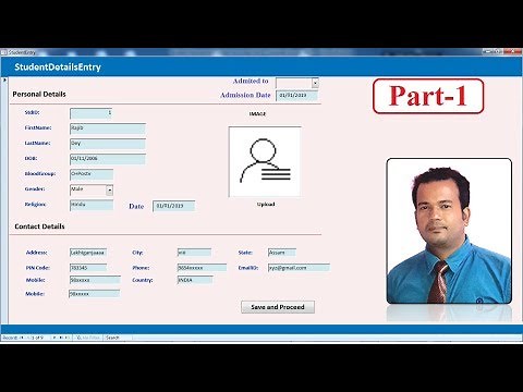 Student Management System in Access 2007 -Part1