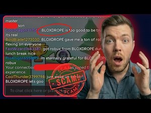 Is Bloxdrope a Scam? Bloxdrope Incident ON Free ROBLOX! | Beware of SCAM Bots