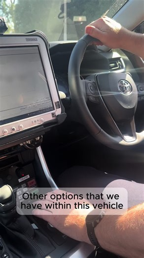 Ever wondered what the computers do inside our police fleets? #fyp #sapol