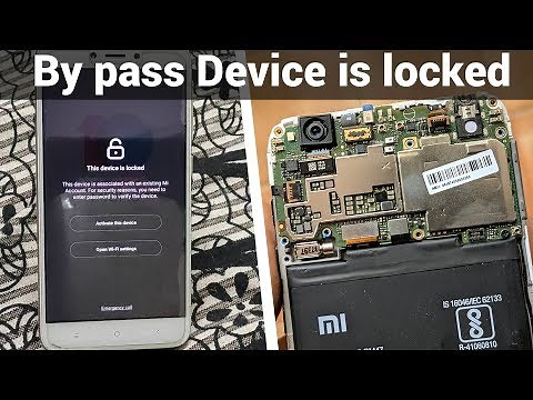 Remove/unlock MI account (bypass Activate This Device) on Redmi Phone using test points