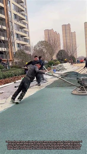 The Science of Laying and Leveling Gravel Surfaces