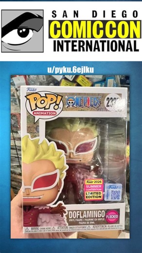 SDCC Exclusive One Piece Funko Pops Leaked!