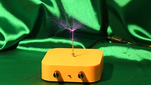 Watch Joytech Bluetooth Music Tesla Coil Plasma Loudspeaker SS12 on Amazon Live