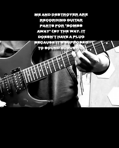 Making of "Bombs Away" [DEMO] #album #victimsofzero