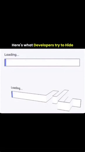 Wealth | Business | Finance on Instagram: "👀 The truth behind the loading bar: why progress isn’t always linear. What looks like a creative animation is actually a quiet lesson in how modern software works. Loading bars don’t show real progress—they show estimated progress. In complex systems, especially cloud and AI-driven apps, work doesn’t happen in a straight line. When a loading bar slows down or appears stuck, it’s usually not broken. The system may be waiting on a slow API, processing he