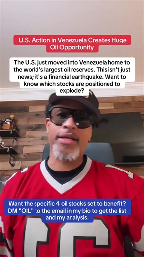 Geopolitical moves create massive market shifts. Savvy investors don't just watch the news—they position themselves ahead of the money flow. The largest oil reserves in the world are now in play. Are you? #OilStocks #Investing #Geopolitics #StockMarket #Venezuela