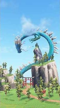 Minecraft:Simple Japanese Mountain Temple Build | Tutorial | Timelapse 🤯#minecraft #timelapse