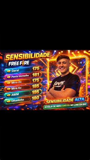 SENSI LEVELUP ATUALIZADA 2026! 👨‍🎤ATUALIZAÇÃO! a MELHOR SENSIBILIDADE COM E SEM DPI PARA SUBIR CAPA