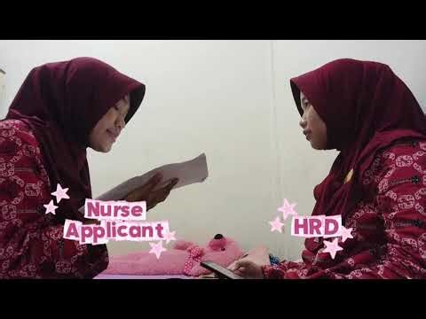 Job Interview Dialogue (HRD & Nurse Applicant)