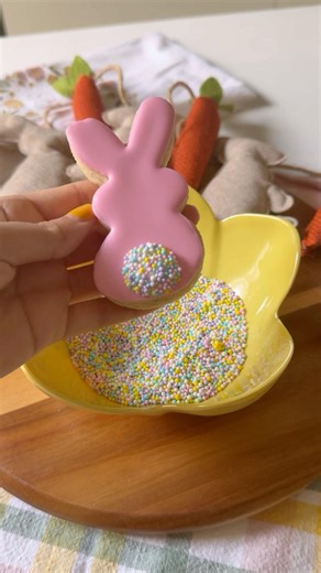 Ready for Spring 🐰🌼🌷 #cookiedecorating #cookies #bakingideas #shortsfeed