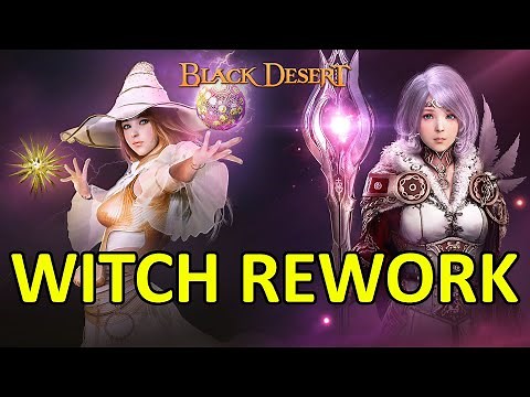 Witch Rework Gameplay Preview [Black Desert Online]