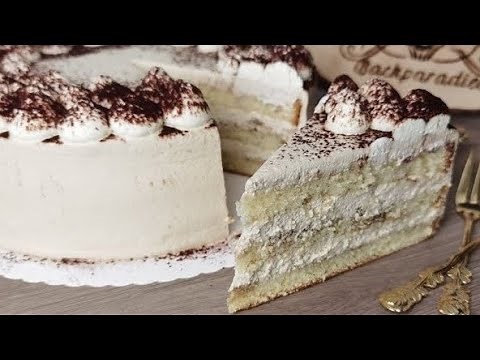 Make a creamy, delicious cappuccino cake yourself, really easily!! Incredibly delicious coffee cake