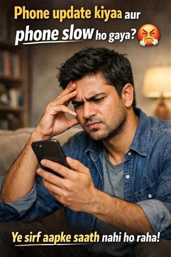 “Phone update ke baad slow? 😱 Ye galti 90% log karte hain | Android & iPhone” #techshorts