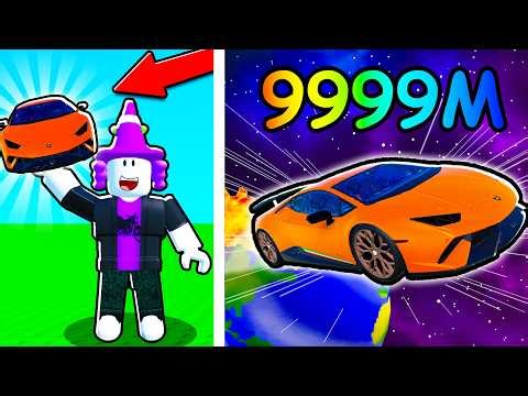 Throwing Things 1,670,237 MILES in Roblox Throwing Simulator!