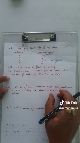 science solution class 10 #foryou #viralvideo #stem #class10 #fyp #science #pressure @💗sweet sweet💗🌴🌴