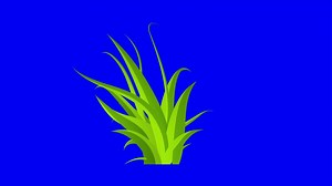 Download Windy waving grass animation. Green grass plant animation. Grass moving in the wind Seamless animation for free