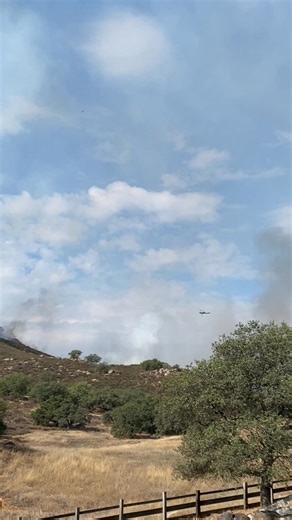 #RanchoFire [Update 10/9/25 4:00 p.m.] The forward rate of spread has been stopped. The fire is now 105 acres and is 15% contained. | CAL FIRE/San Diego County Fire