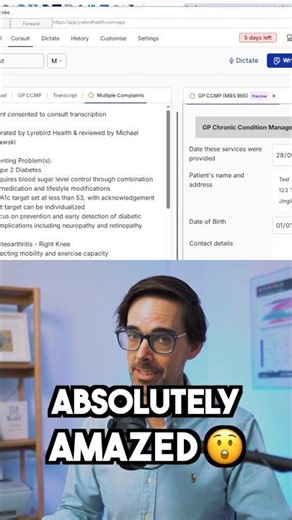 Doctors notes?? Why Bother :) say Hello to my AI Scribe.