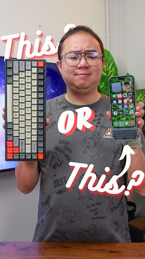 Clicks Keyboard makes the iPhone exciting to use again! #clickskeyboard #clicks #iphone @clickskeys | KL Gadget Guy