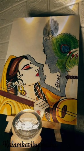 Prem Diwani Meera ji ( madly in love with Krishna)♥️#kalamkaribyvaishu #viral