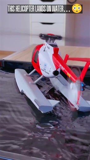 RC Helicopter Landing on Water 😳 | Insane Skill!