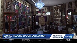 Iowa woman's spoon collection sets world record