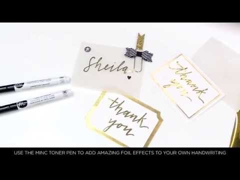 INTRODUCING THE MINC. PEN FROM AMERICAN CRAFTS