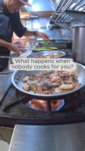 Cole Harrison - Sous & Line Cook Life on Instagram: "It gets hot. Things break. Tickets keep coming. 👨‍🍳🔥 But the line doesn’t stop. Plates gotta be fed. Nobody’s cooking for you—you’re the chef. Pain, chaos, burnout? Take it in stride and keep cooking. #ExecuChef #LineCookLife #KitchenGrind #ChefMindset #CulinaryHustle #StaySharp #KeepCooking"