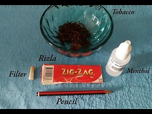 Easiest Way to Roll a Cigarette without a Cigarette Roller (HACK)