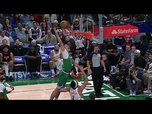 Cooper Flagg FLIES HIGH to get the block 😱