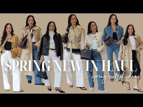 Spring New In High Street Haul 🤍 Zara, M&S, ASOS & DISSH | Spring Outfit Ideas