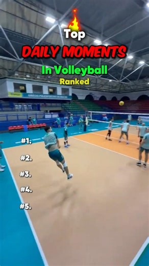 Daily Volleyball Moments — today’s best plays (wait for the last one) 🏐🔥 #shorts #volleyball