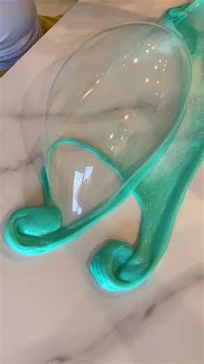 Slime bubbles on slime bubbles #slimevideo #slimebubblepopping #slimebubble #asmr