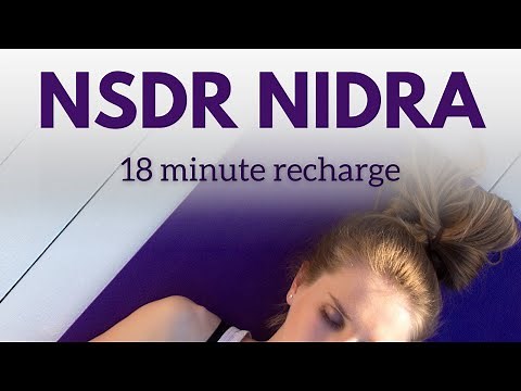 Non Sleep Deep Rest | NSDR | 15 minute Yoga Nidra