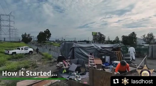 3.6K views · 133 reactions | The LASD Homeless Outreach Services Team model in full display. LASD HOST/MET in collaboration with the South Gate Police Department, LA County Department of Mental Health, Los Angeles Homeless Services Authority (LAHSA), Supervisor Janice Hahn, the People Assisting the Homeless (PATH), HOPICS, and Helpline. | Los Angeles County Sheriff's Department | Facebook