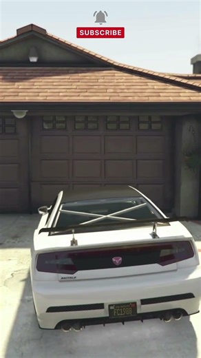 GTA V : Story Mode - Hidden Garage (Vinewood Hills) Location #shorts