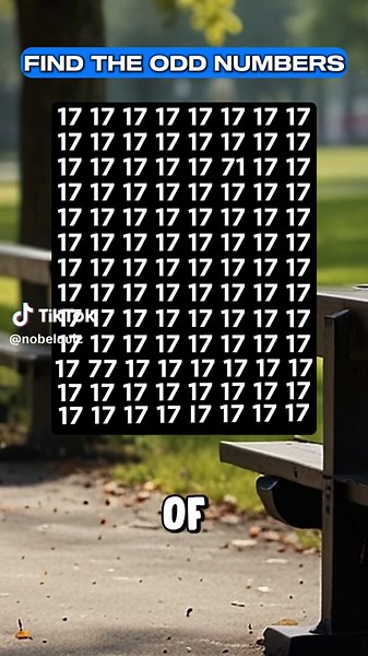 Find The Odd Numbers #quiz #quiztime #usa_tiktok
