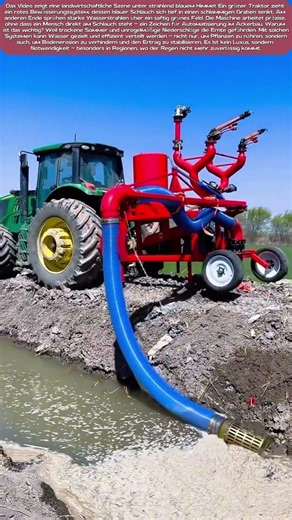Wasser per Handkraft? Nein – mit Schlauch und Pumpe: Wie moderne Bewässerung Erntezeit sichert