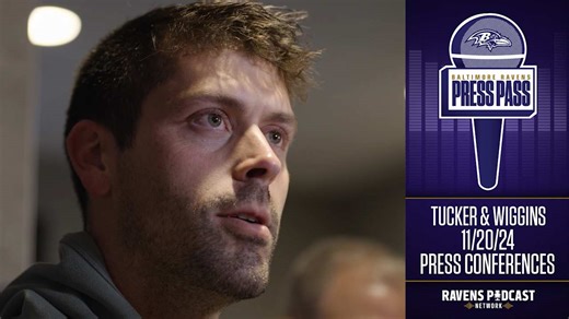 Tucker & Wiggins: Ravens Press Conferences 11/20/24