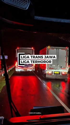 Trans Java League, the most famous league in Indonesia #bus #transjawaleague