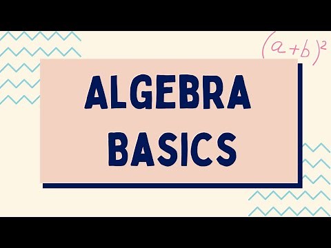 Algebra Basics: Introduction to conventions and sign rules