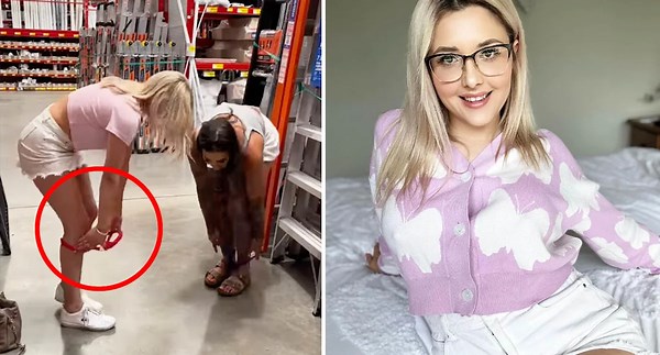 Woman banned from Bunnings after lewd prank goes viral
