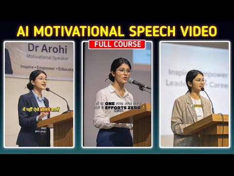 Create Ai Motivational Speech Reels | Ai Se Motivational Speech Video Kaise Banaye