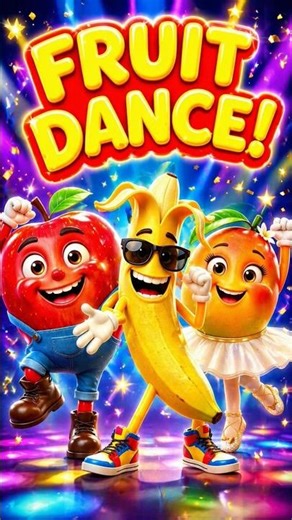 Apple Dance 🍎 | Fun Fruit Dance Song for Kids