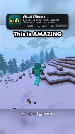 Minecraft Just Got a HUGE Upgrade! | (Visual Effects+ Resource Pack)