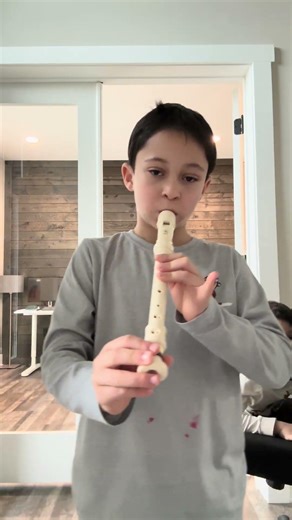 Today I made up a new recorder song