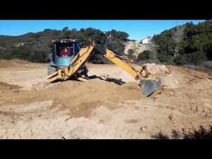 Grading Day 3 Slope Keyway and starting over excavation