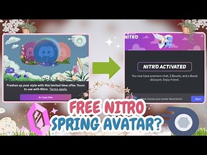 FREE NITRO AVATAR | Nitro Spring Offer 2025